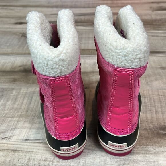 Sorel Pink and Black Winter Boots 1964 Pac Strap - Waterproof size 9 - Picture 7 of 10